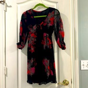 Empire floral dress